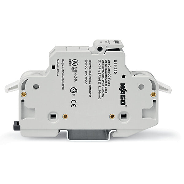 WAGO 2-Leiter-Sicherungshalter CC,1-polig,lichtgrau 811-410